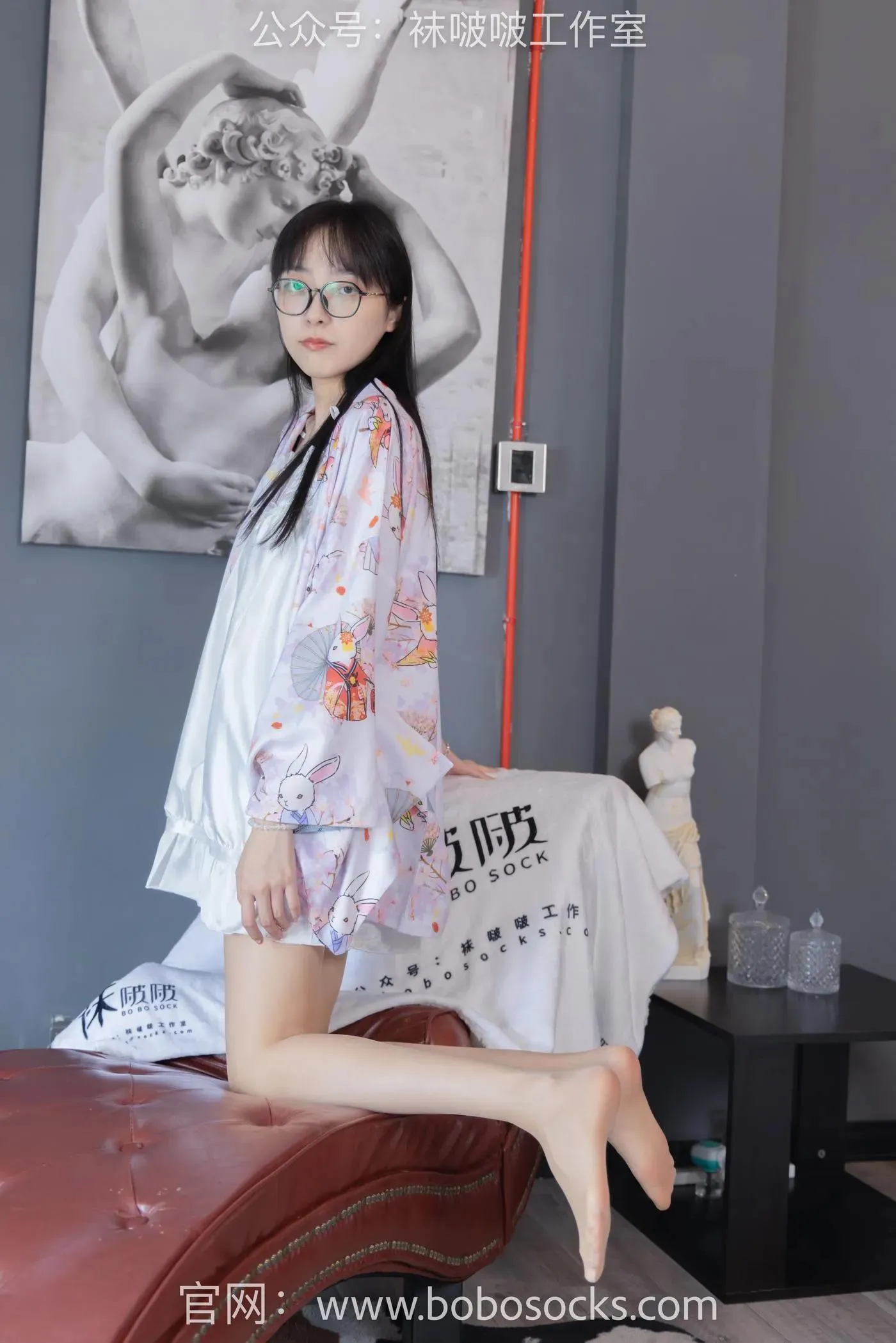[BoBoSocks袜啵啵]NO.112 稚予-人字拖、肉丝 [140P]插图3